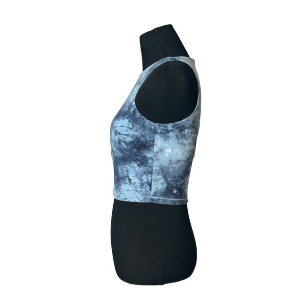 Old navy blue tie dye active duo tank top size Small - Picture 6 of 9